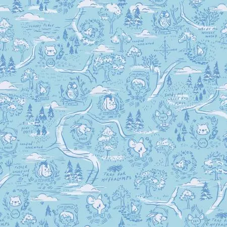 100 Aker Woods -Map Sky