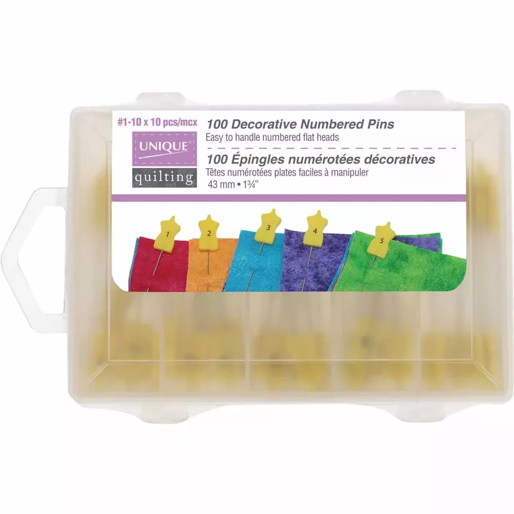 100-numbered-marking-pins-1-10-unique 100 Numbered Marking Pins #1 -10 - UNIQUE