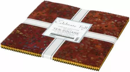 10In Squares, Celebrate Fall, 42pcs/bundle