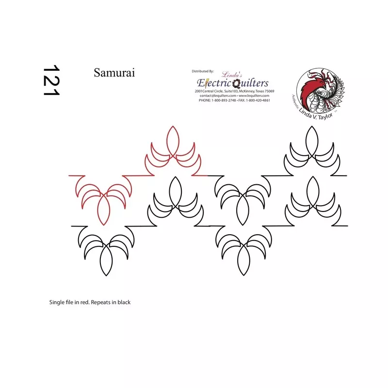 121-samurai-pantograph-by-linda-v-taylor 121 Samurai Pantograph by Linda V. Taylor