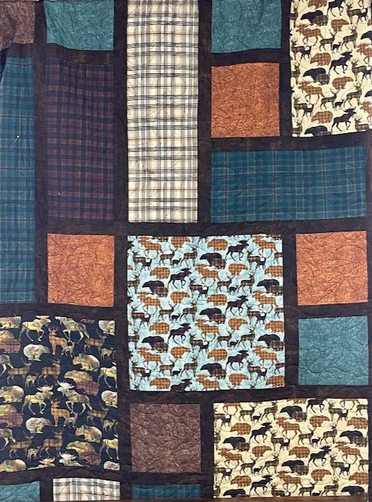 143-tossed-tiles-wild-life-quilt #143 Tossed Tiles Wild Life Quilt
