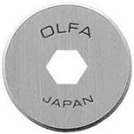 18mm Replacement Rotary Blade 2/Pkg - RB18-2 by Olfa