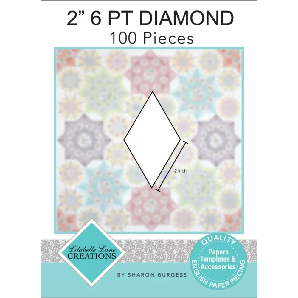 2" 6 Point Diamond Papers