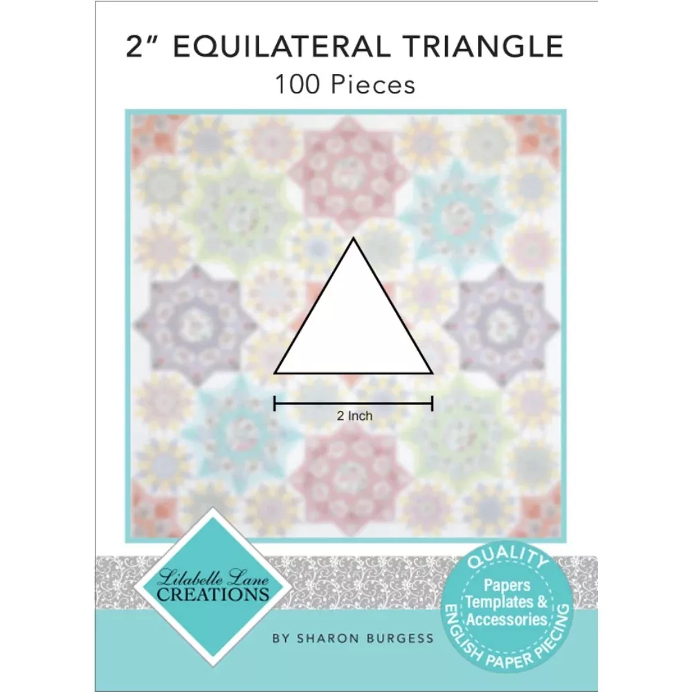 2" Equilateral Triangle Papers