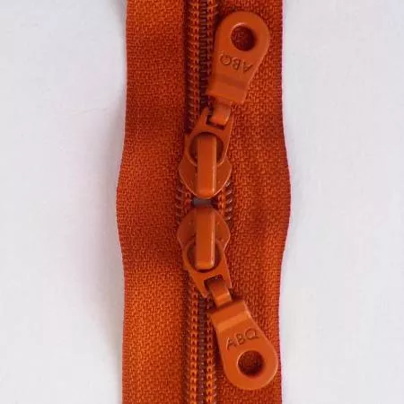 30in Zipper Rust Double Pull