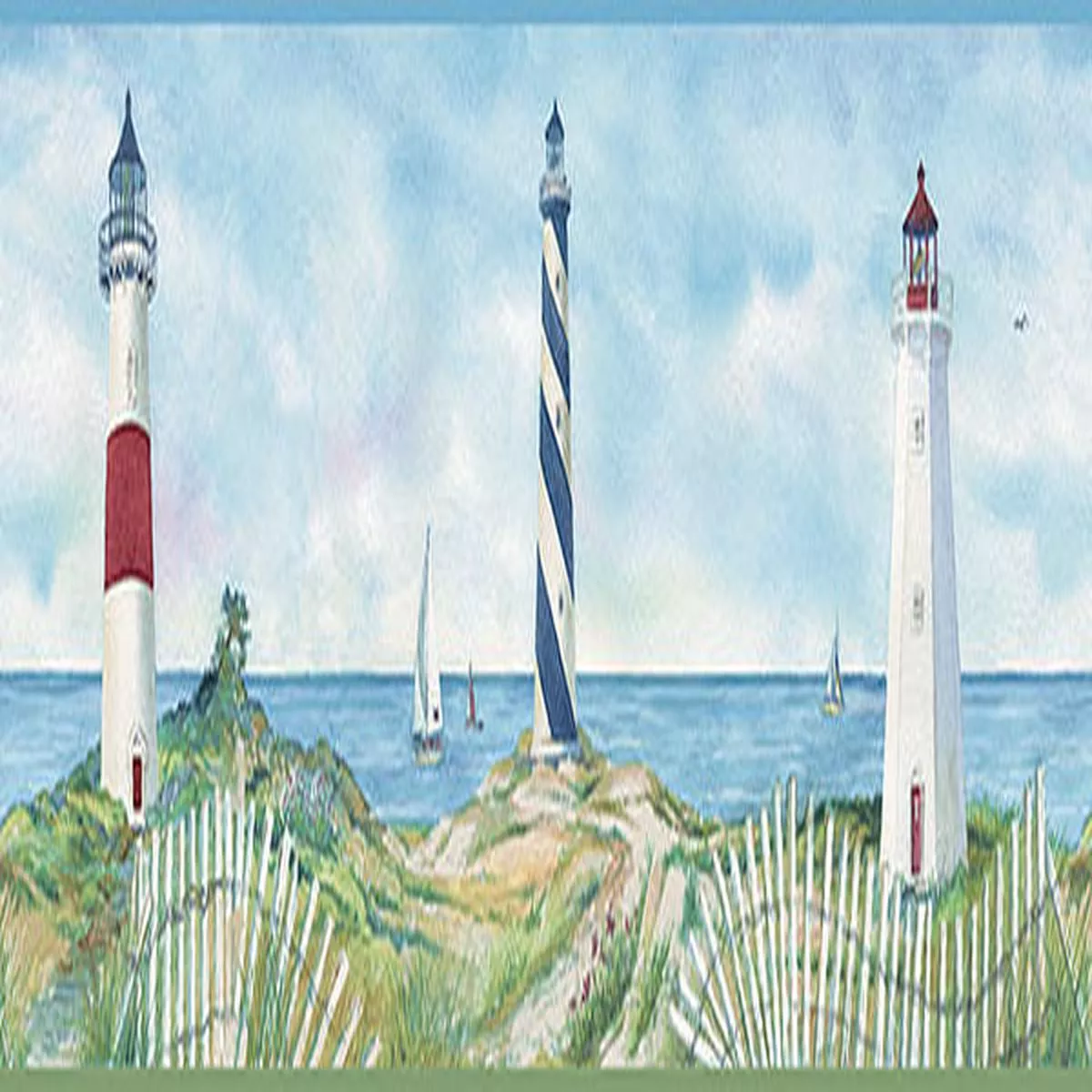 3120-46071b-eugene-blue-lighthouse-border 3120-46071B Eugene Blue Lighthouse Border