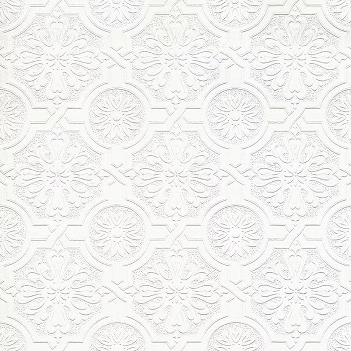 4000-32817-victorian-white-tin-ceiling-paintable-wallpaper 4000-32817 Victorian White Tin Ceiling Paintable Wallpaper