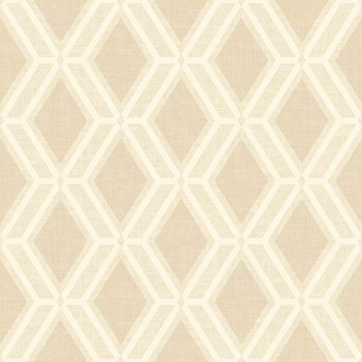 4025-82539 Mersenne Beige Geometric Wallpaper