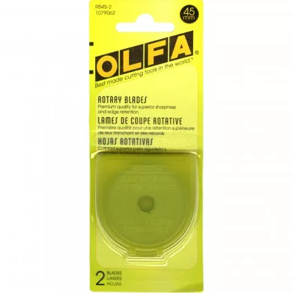 45mm-olfa-rotary-blades-2-ctolfa-rb45-2 45mm Olfa Rotary Blades 2 ctOlfa RB45-2