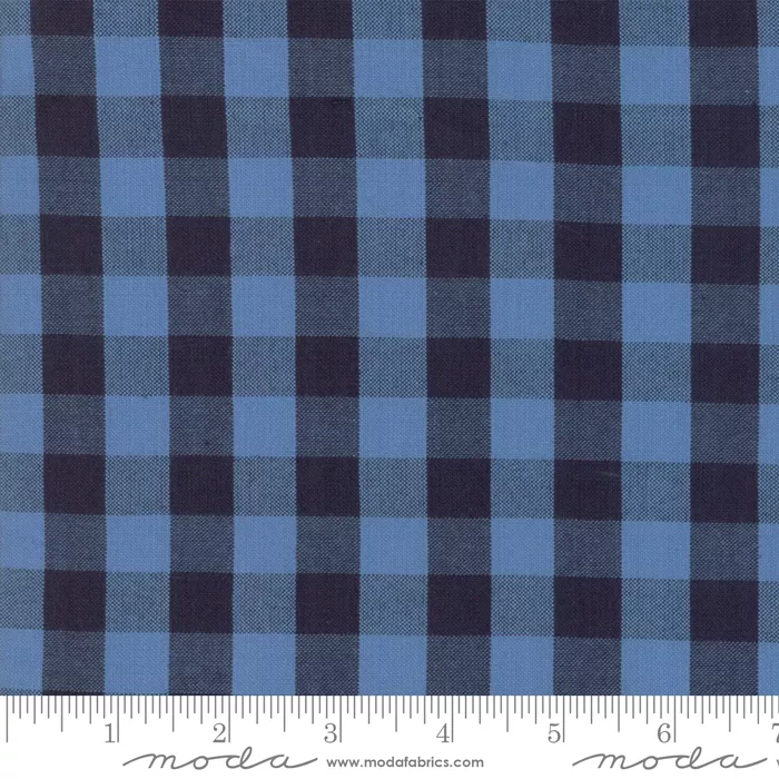 5715 23 Oxford Check Chambray