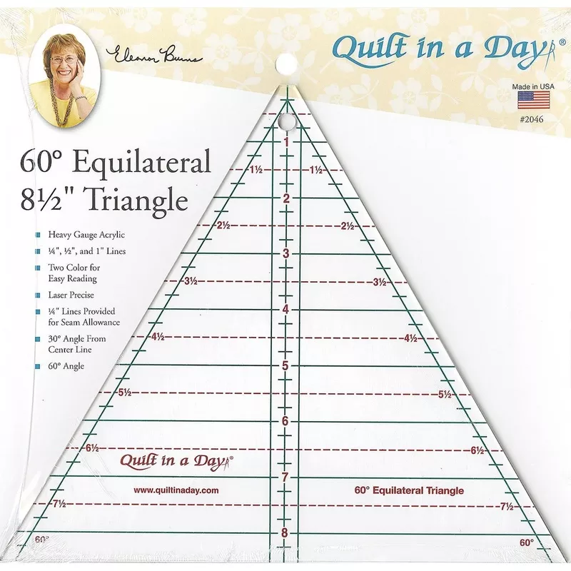 60 Degree Equilateral 8 1/2 Triangle