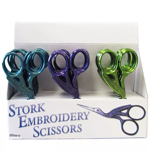 6365A Stork Embr Scissor 3.5"