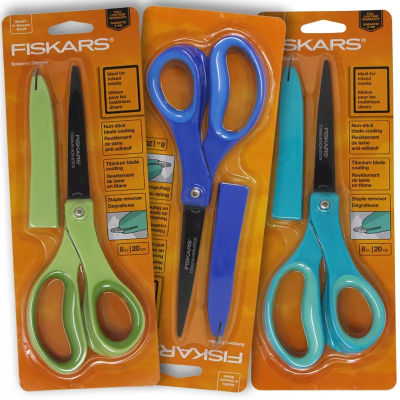 8" Multi-Purpose Scissors with Sheath - Fiskars