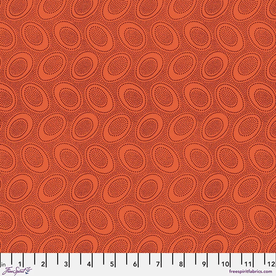 aboriginal-dot-kaffe-fassett-orange Aboriginal Dot - Kaffe Fassett - Orange