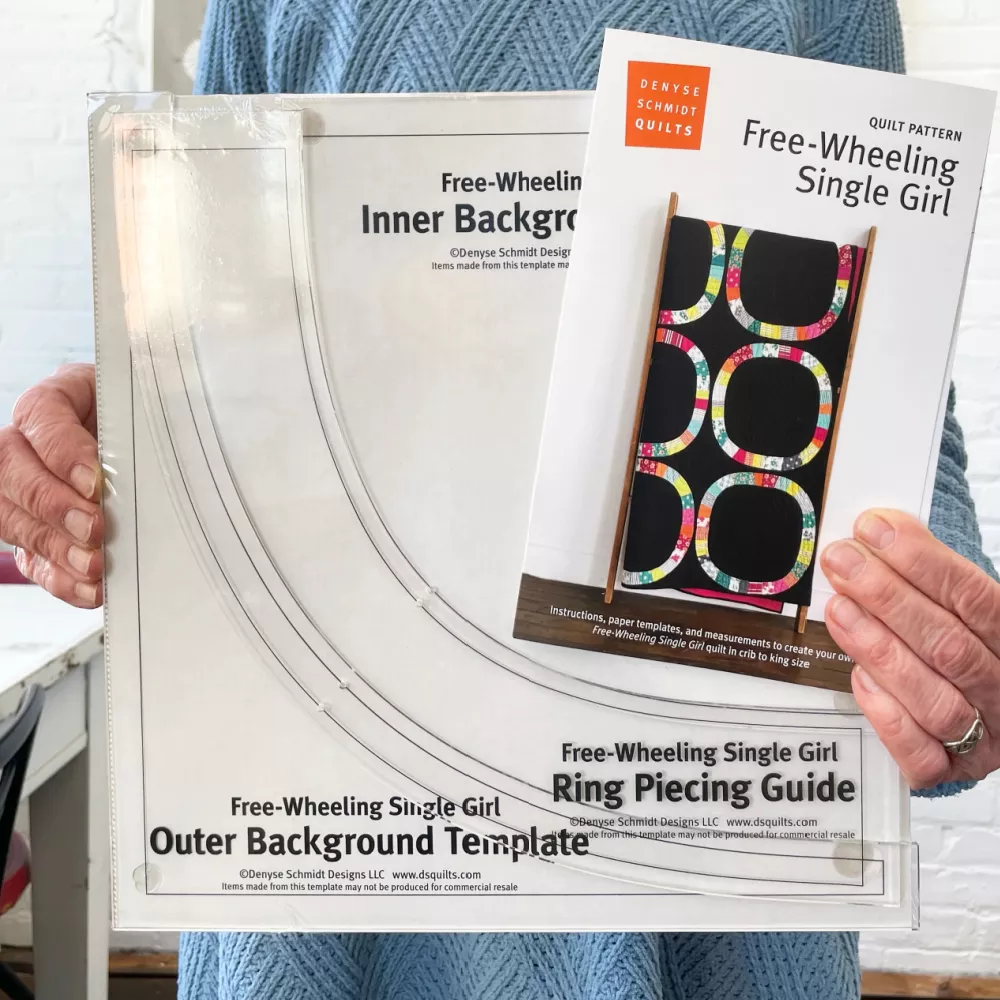 Acrylic Templates for Free-Wheeling Single Girl
