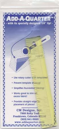 add-quarter-ruler-6in Add A-Quarter Ruler 6in