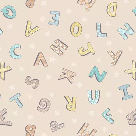 Alphabet on natural
