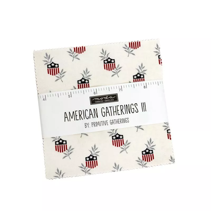American Gath III Charm Pack 49320PP Moda Precuts#1