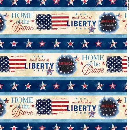Americana Border Stripe Multi