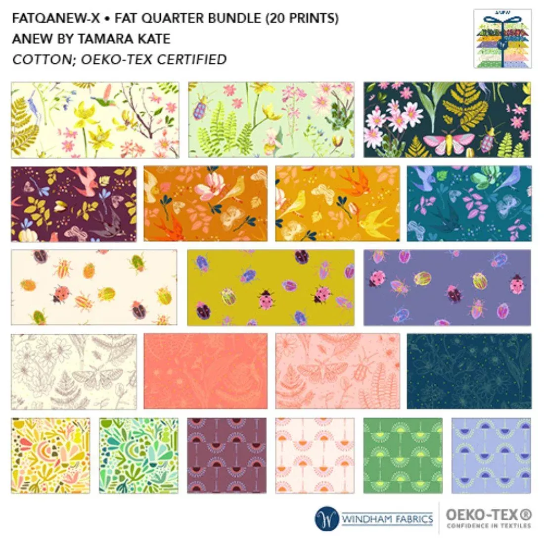 Anew FQ Stack (20) by Tamara Kate
