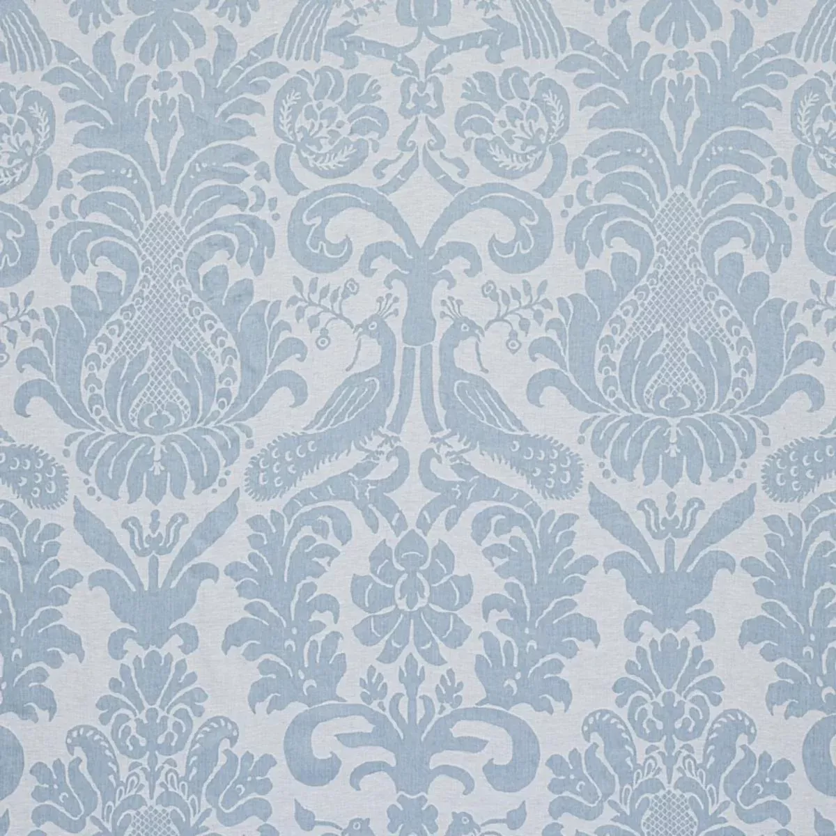 ANNA DAMASK SOFT BLUE
