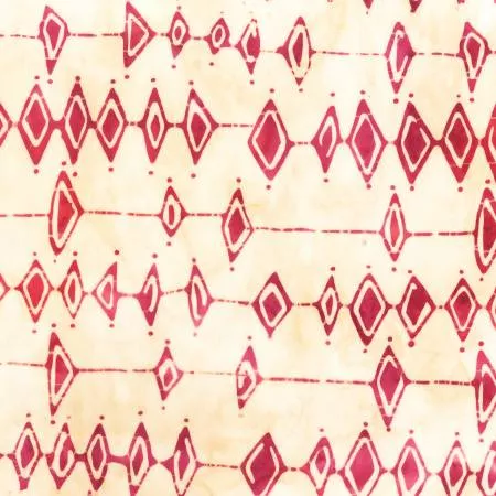 Anthology Ruby Argyle Batik by Marcia Derse