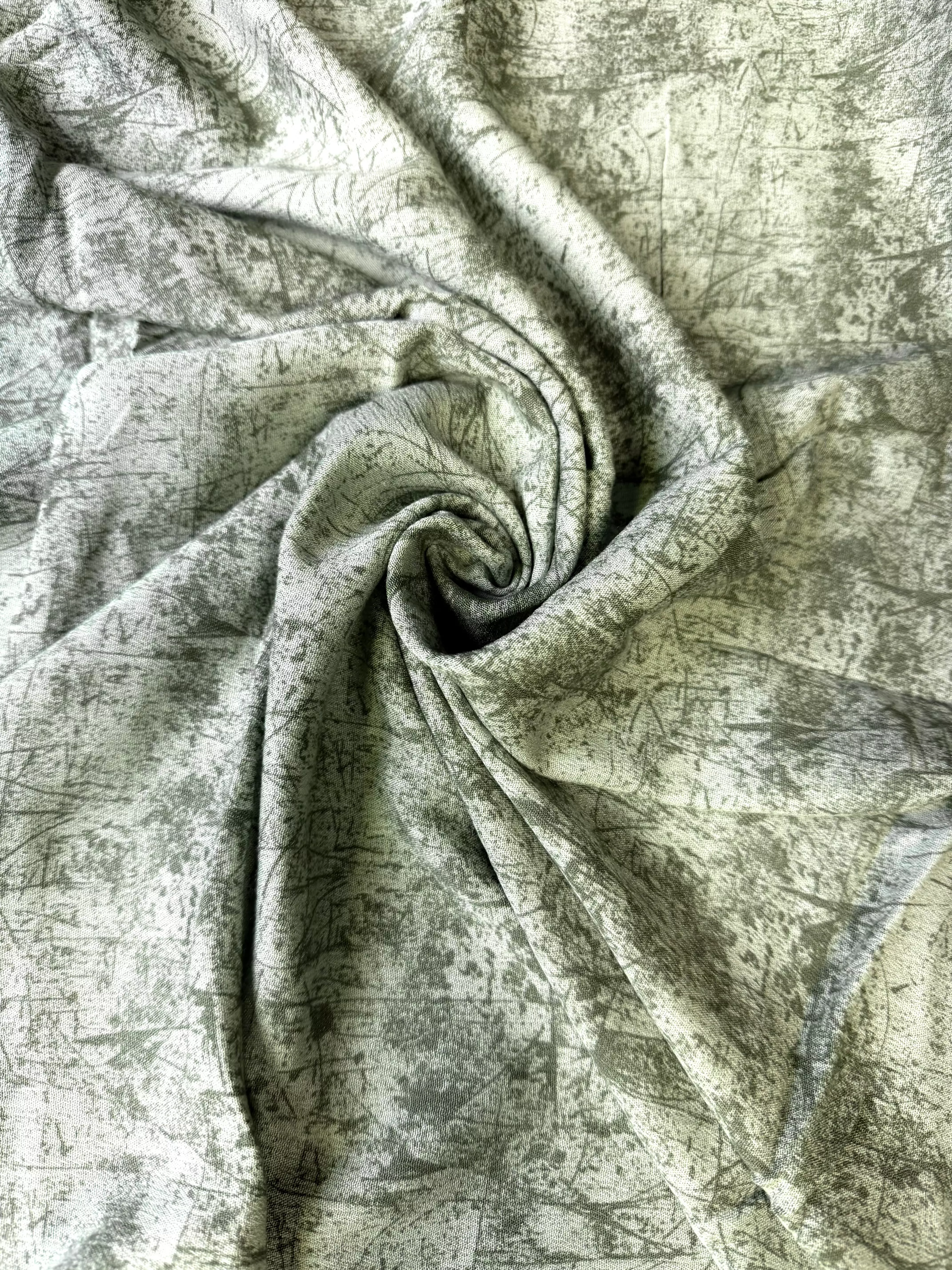 army-green-silky-rayon-crinkle Army Green | Silky Rayon Crinkle