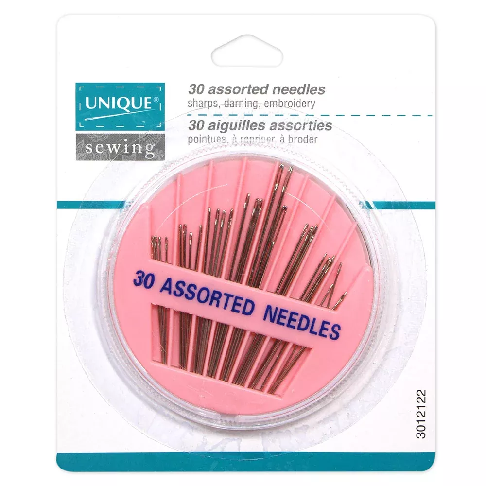 assorted-hand-sewing-needles-30pk-unique-brand Assorted Hand Sewing Needles - 30pk - Unique Brand