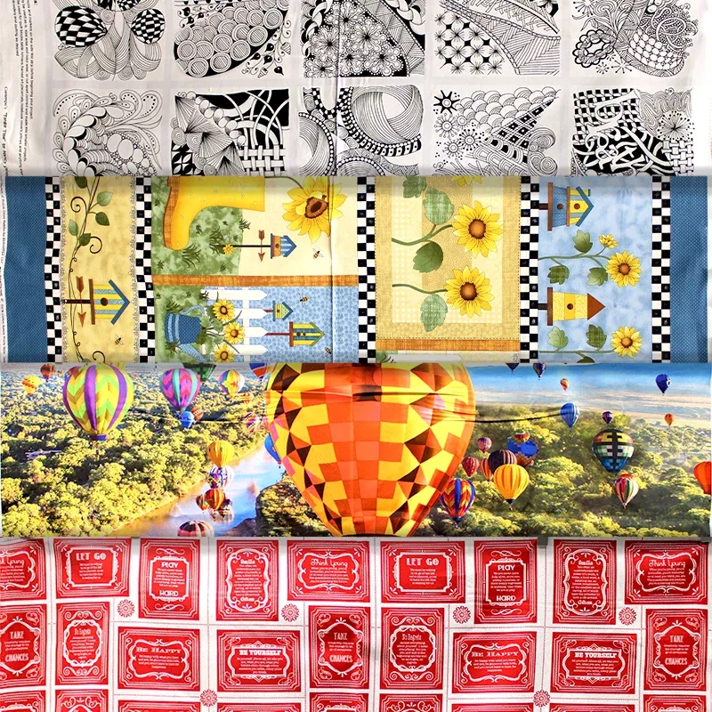 Assorted Panels - 45" - 100% Cotton