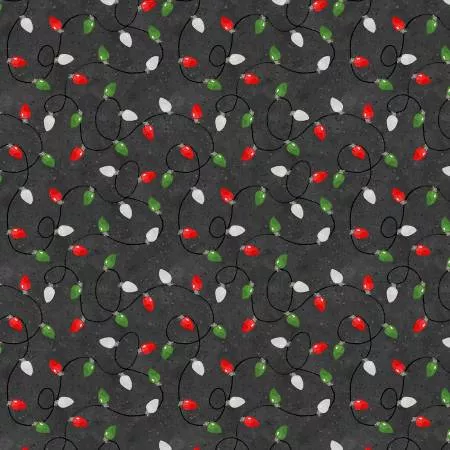 Baby it's Gnomes Outside- Black String Lights