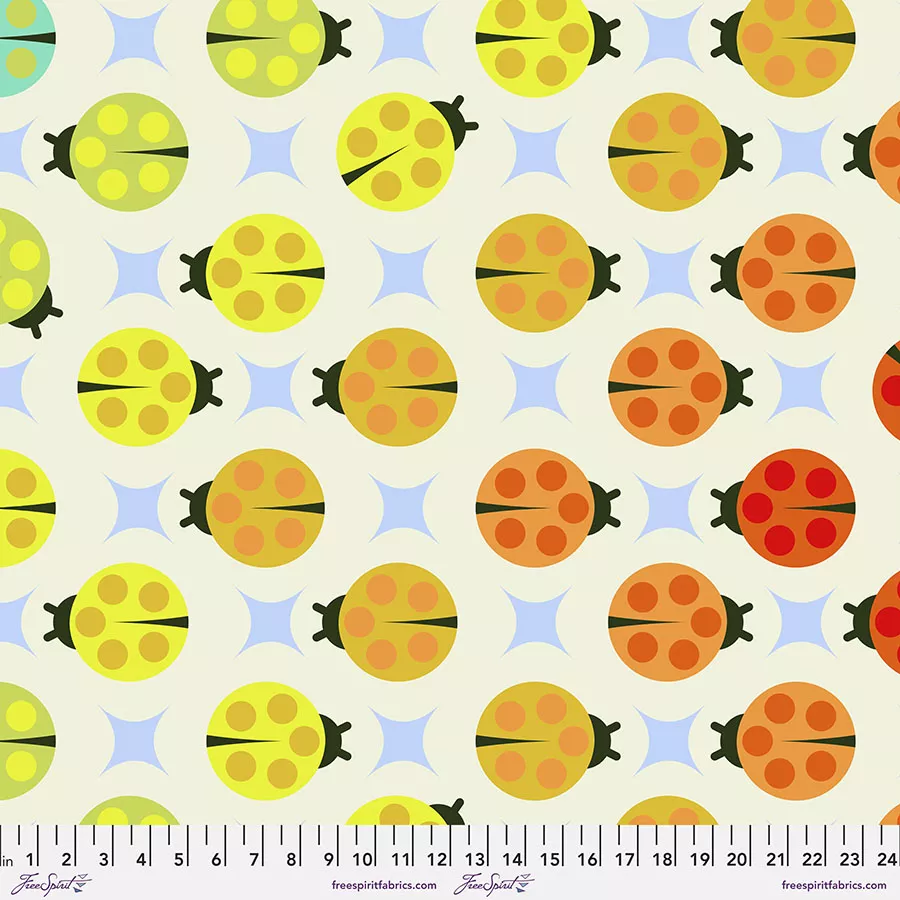 Backing Fabric - Lady Luck - Glow || Tiny Beasts