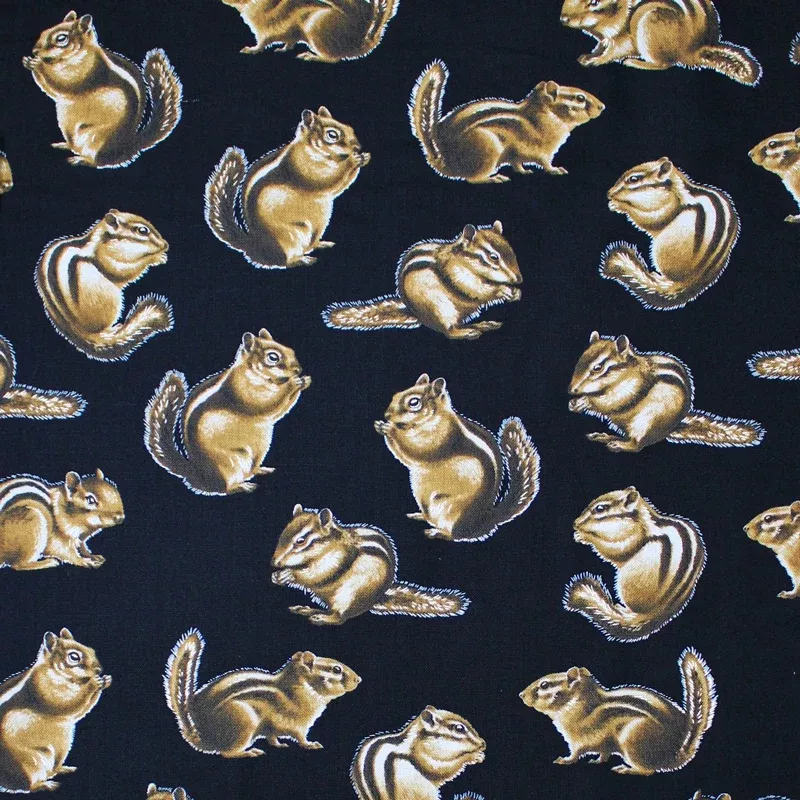 Backyard Wildlife - 45" - 100% Cotton