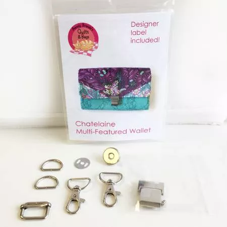 Bag Hardware Kit Chatelaine Multi-Function Wallet Brenda Miller