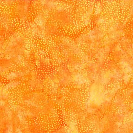 Bali Dots Batik ORANGE by Hoffman 885H-13