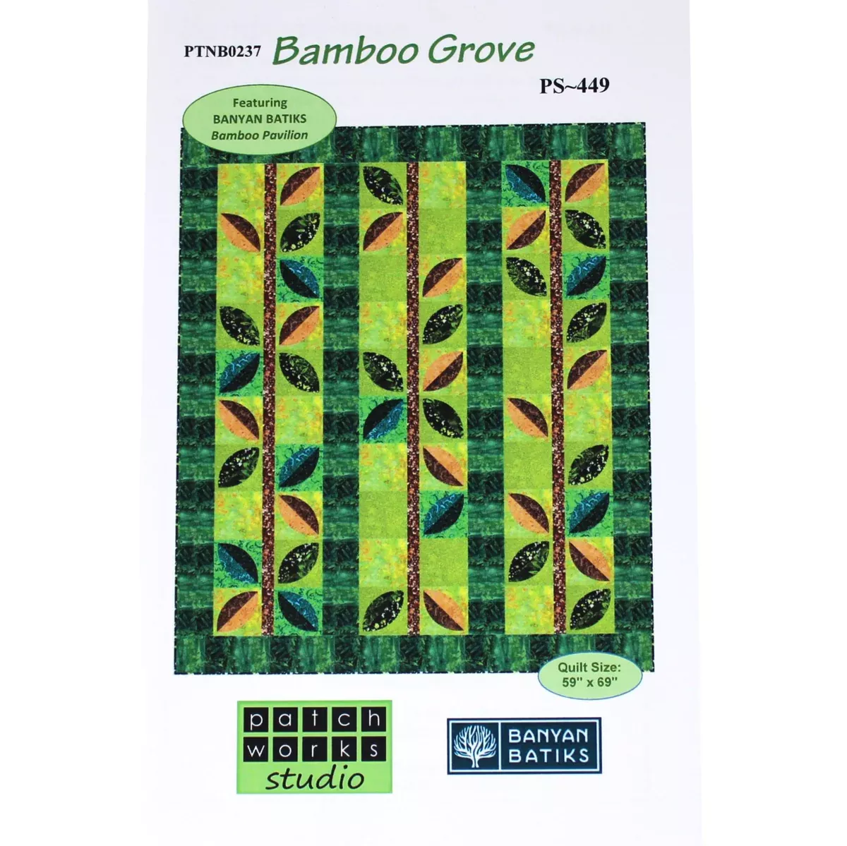 bamboo-grove-quilting-pattern-northcott Bamboo Grove - Quilting Pattern - Northcott
