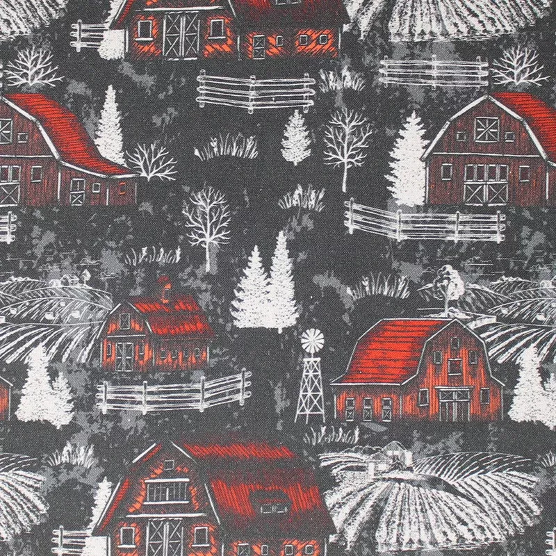 Barn - 45" - 100% Cotton