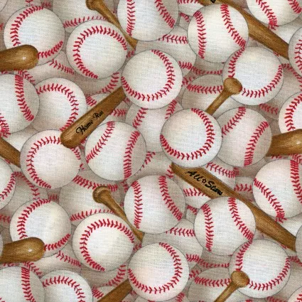 BaseballsElizabeth's Studio 112-WHI
