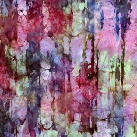 Batiks Express Yourself Abstract Garden Party