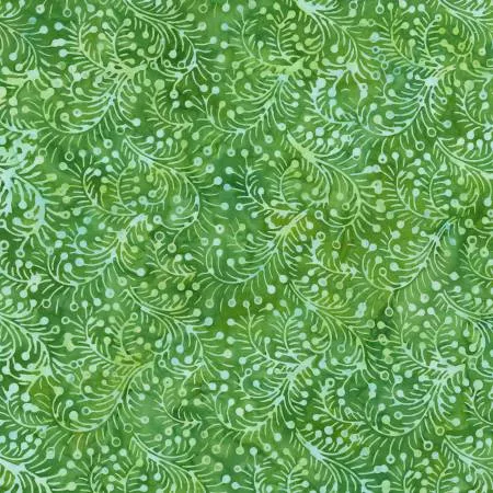 Batiks Geometric Splash Kiwi