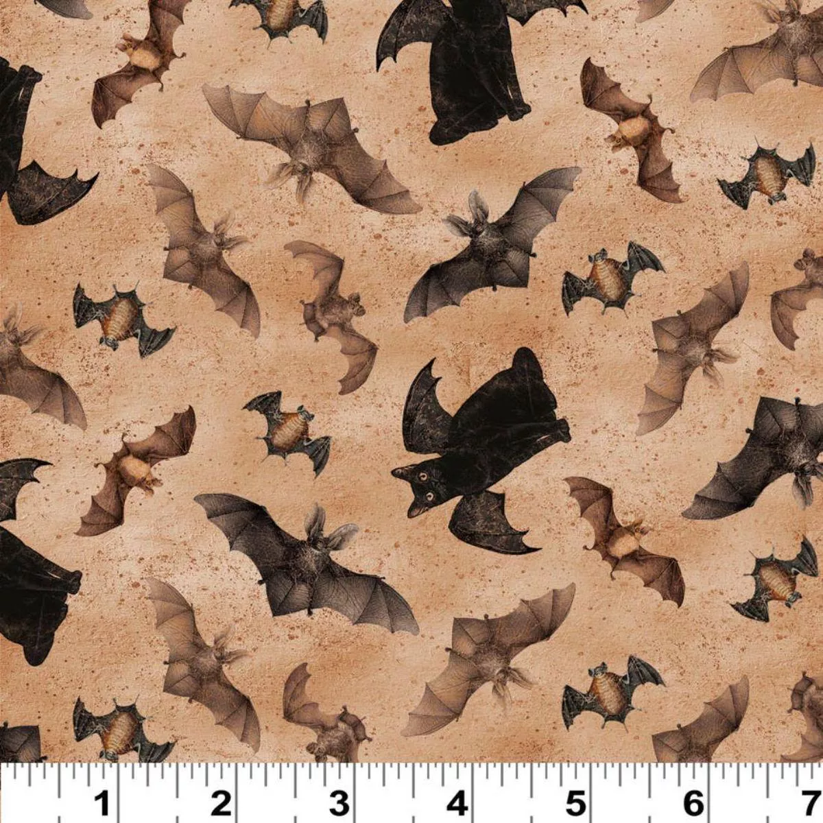 Bats & Cats Rust by Dan DiPaolo