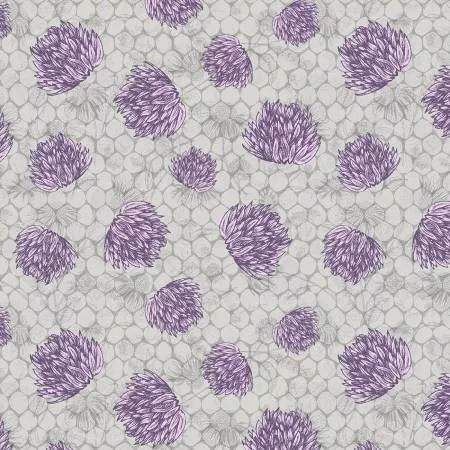 Bee Haven_Bernatex_Clover Dot Grey