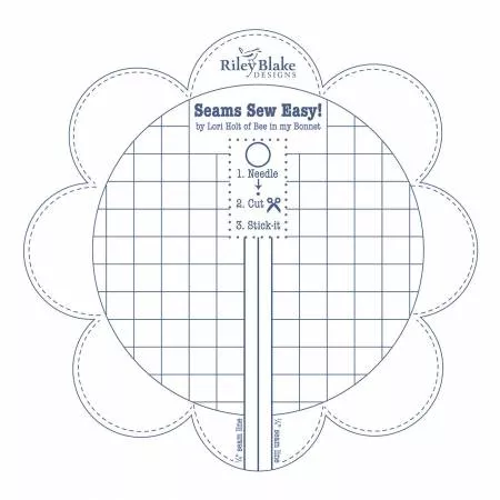 Bee In My Bonnet Seam Guide Color Denim