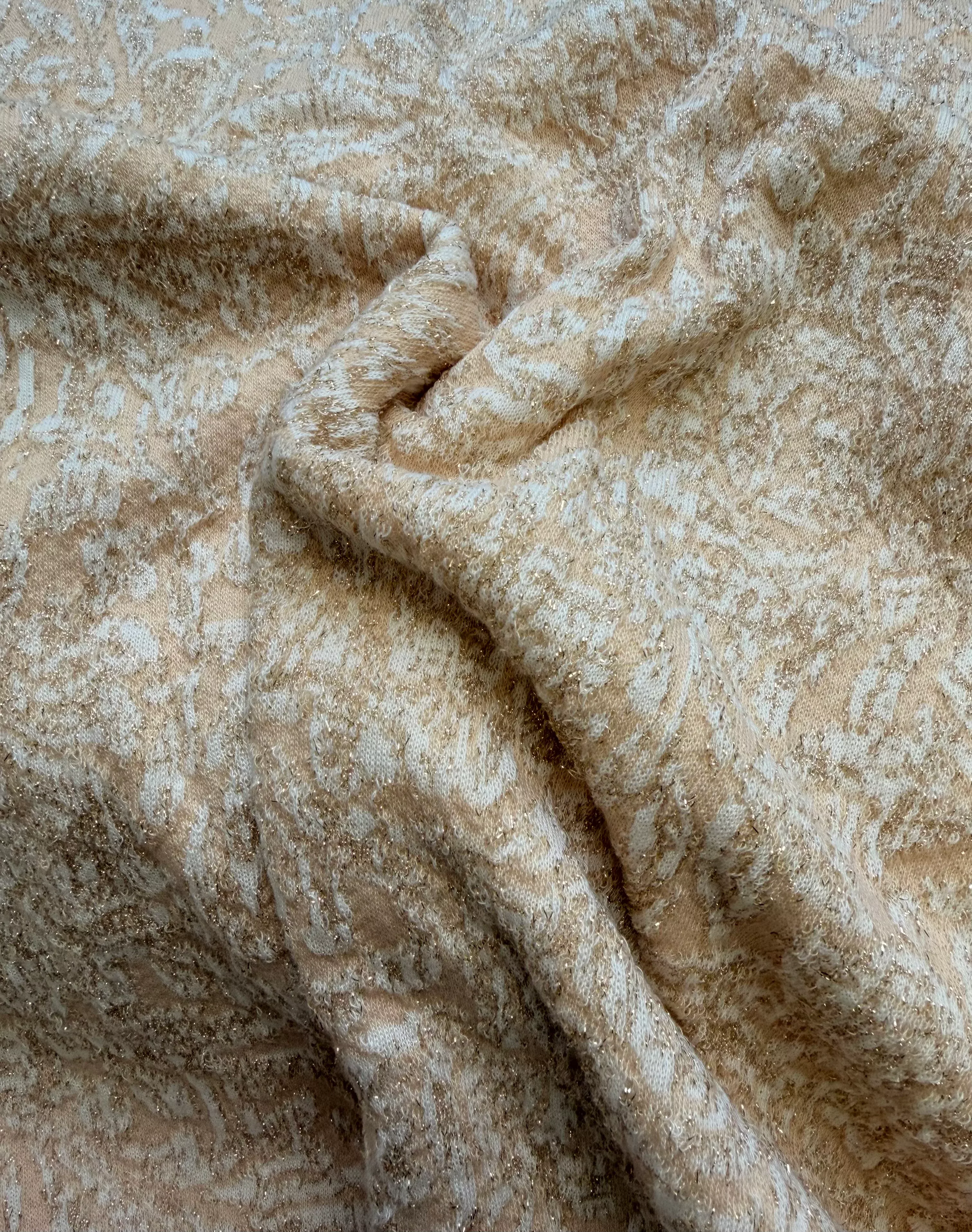 beige-gold-floral-knit-jacquard Beige Gold Floral Knit | Jacquard