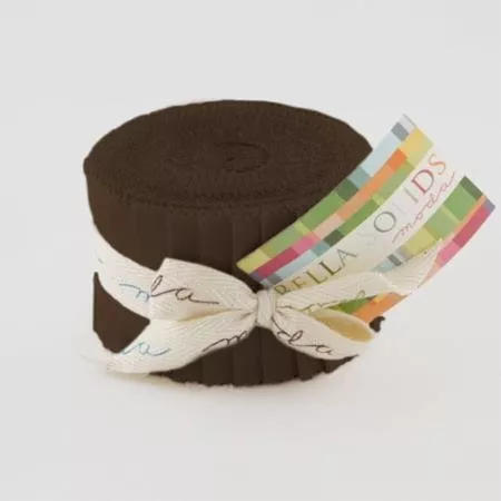 Bella Solid Jelly Roll Brown 9900R 71