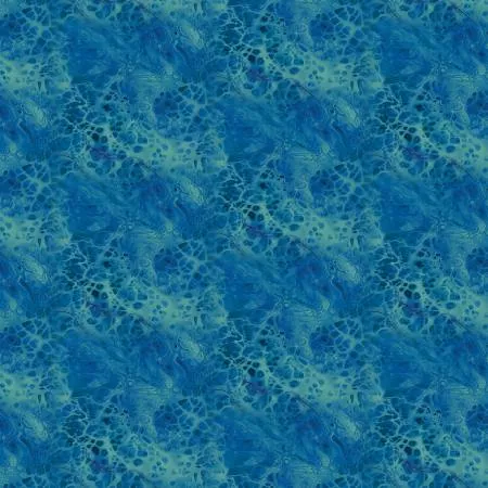 Benartex Under The Sea Ocean Blue