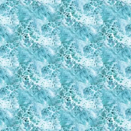 Benartex Under The Sea Ocean Turquoise