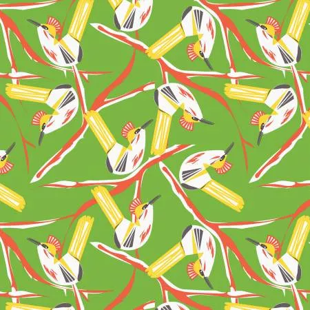 Bernatex_Twig Play Green