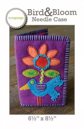 Bird and Bloom Needle Case Pattern - Sue Spargo