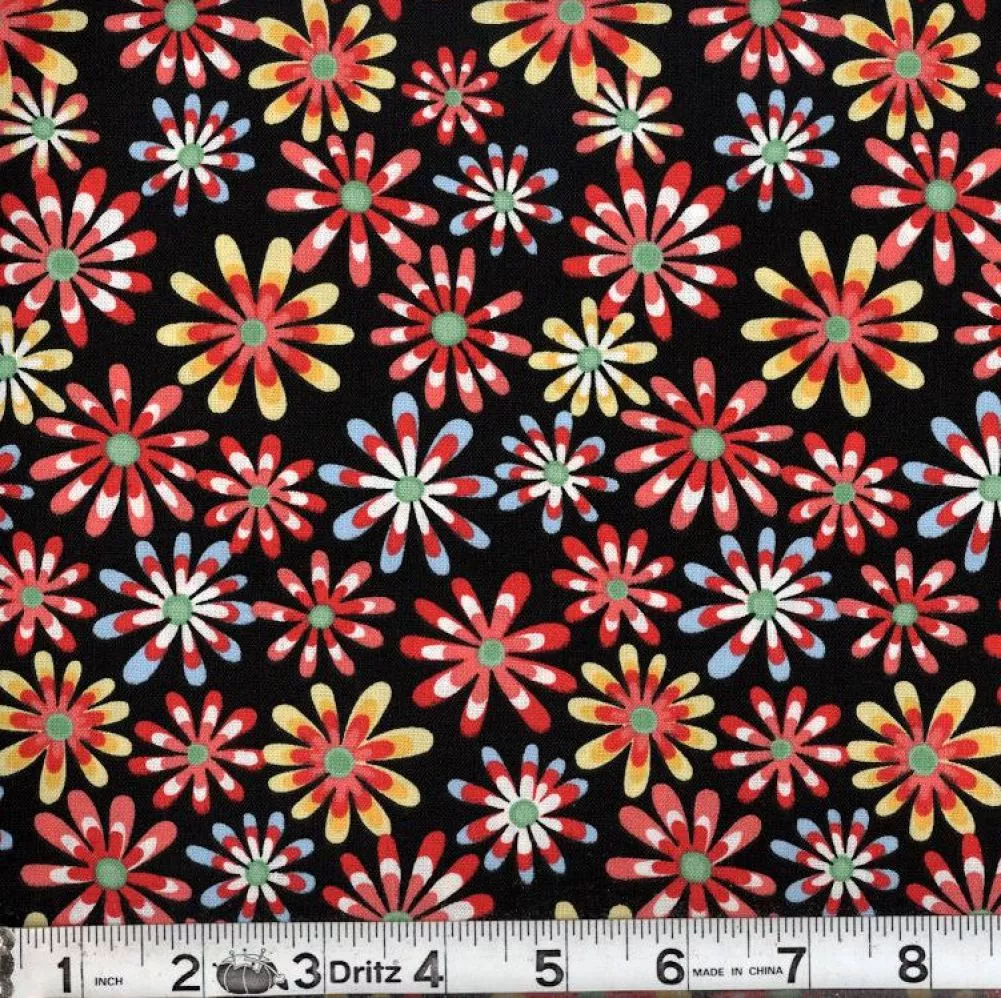 Black Floral| Flower Power