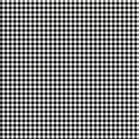 Black Gingham Check